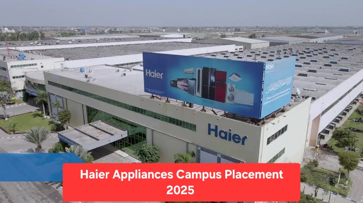 Haier Appliances Campus Placement 2025